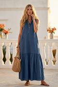 Oh Molly - Lyser | Mouwloze Rechtvallende Maxi-jurk